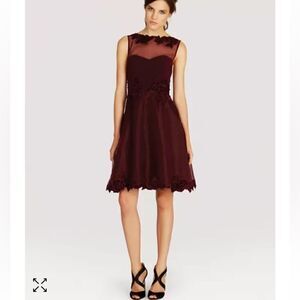 Karen Millen Embroidered A-line Dress